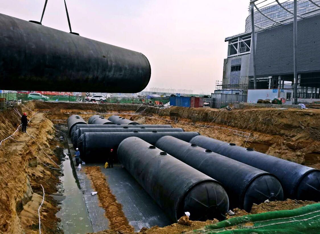 雨水收集地埋蓄水池能承重多少，不能放置到道路下方嗎？